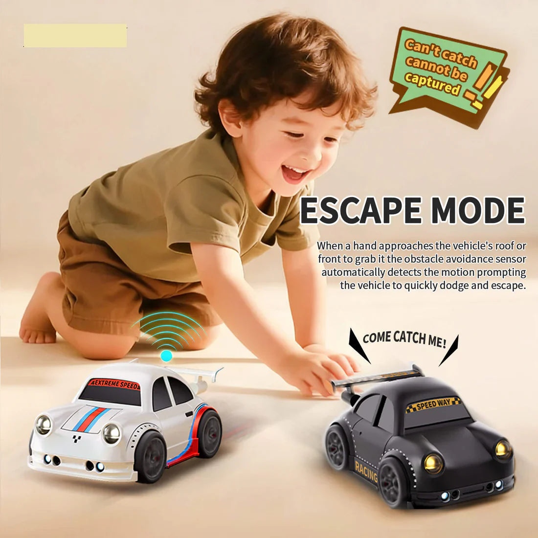 RC Car with Motion Sensor - Smart Escape and Follow Me (25th dispatch)