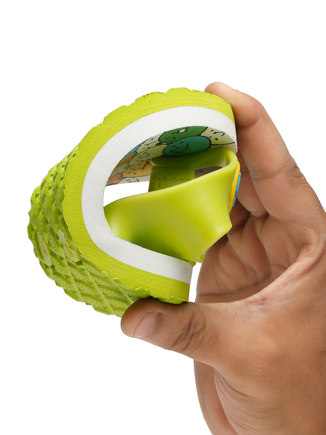 Premium Pumpkin Candy Flip-flops - Lime Green (Boys)